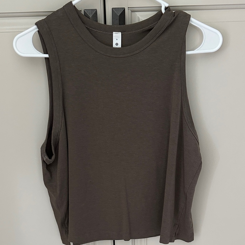 lululemon Tank Top Brown Never Worn size 8